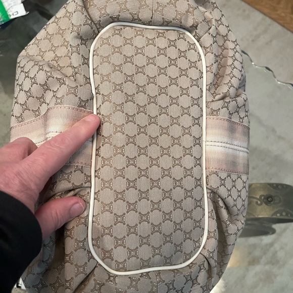 Celine Macadam medium w/leather strap shoulder bag great condition. - Picture 3 of 8